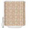 Ocean Waterproof Shower Curtains Set - Standard 60 x 72 Inch, Beige Starfish Seashell Conch Nautical Coastal Beach Polyester Fabric Bathroom Curtain with 12 Hooks, Bathroom Accessories, 1 Panel view 2