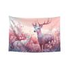 Baxozud deer Tapestry Psychedelic Tapestry Wall hanging Bedding Tapestry view 2