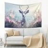 Baxozud deer Tapestry Psychedelic Tapestry Wall hanging Bedding Tapestry view 4
