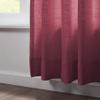 TWOPAGES Red Wine Linen Pinch Pleat Drape for Living Room, Window Treatment Curtain 90 Inches Long Privacy Protection Light Filtering Curtain (1 Panel, 72W x 90L) view 3
