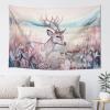 Baxozud deer Tapestry Psychedelic Tapestry Wall hanging Bedding Tapestry view 3