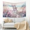 Baxozud deer Tapestry Psychedelic Tapestry Wall hanging Bedding Tapestry view 4