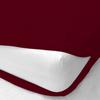 100% Egyptian Cotton Mattress Cover, 800 Thread Counts, 12" Inch Deep Pocket Queen Size (60" x 80") Inch, Burgundy Solid Mattress Cover Zipper Around The Mattress view 2