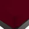 100% Egyptian Cotton Mattress Cover, 800 Thread Counts, 12" Inch Deep Pocket Queen Size (60" x 80") Inch, Burgundy Solid Mattress Cover Zipper Around The Mattress view 3