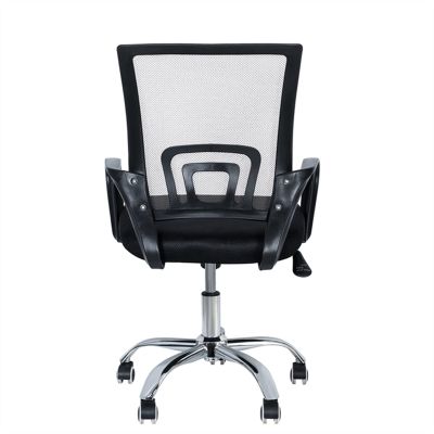 BNNP Office Computer Desk Chair Game Home Office Chair Black Ergonomic Desk Chair Grid Pc Chair with Lumbar Support Executive Swivel Adjustable Arms and Arms Backrest Office Chair