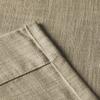 TWOPAGES Pinch Pleated Drape for Kitchen, Linen Textured Light Filtering Privacy Protection Curtain Window Treatment Curtain (1 Panel, Taupe Grey, 72W x 84L) view 4