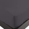 100% Egyptian Cotton Mattress Cover, 800 Thread Counts, 12" Inch Deep Pocket Cot Size (30" x75") Inch, Dark Grey Solid Mattress Cover Zipper Around The Mattress view 3