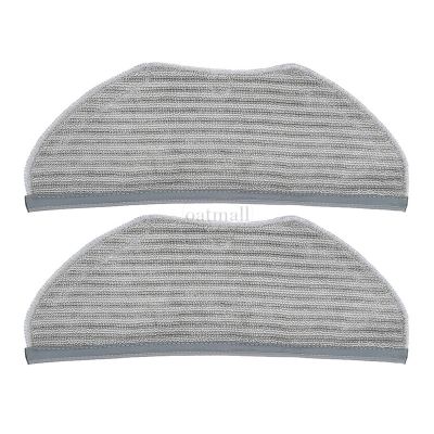 PUPAYA Replacement Compatible with XIAOMI MIJIA G1 MJSTG1 Mi Robot Vacuum-Mop Essential Main Brush Hepa Filter Mop Cloth Rag Xaomi Xiomi Accessory (Color : 2 mop)