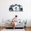 METALPLEX Yosemite Night Bigfoot Metal Wall Art - Durable And Rust-free Indoor & Outdoor Aluminum Composite Wall Decor - Home Decor Wall Art For Living Room And Bedroom Decorations - (40''x23'') view 2