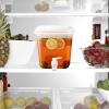 2 Clear Beverage Dispenser With Spigot,3.5L Beverage Dispenser Water Container With Faucet,Iced Juice Lemonade Dispenser For Daily Use,Milk Dispenser For Fridge,Water Lemonade Juice Dispenser view 3