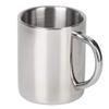 Firlar 300ML Stainless Steel Mugs,Double Wall Drinking Mug Cup with Comfortable Wider Handle Metal Coffee Mug Tea Cups for Home Camping Outdoors view 2