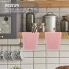 MAGICLULU 5pcs Hanging Storage Holder Wall-mounted Organizer for Pens Makeup and Small Items Practical Design for Use Color for Desk Decoration view 3
