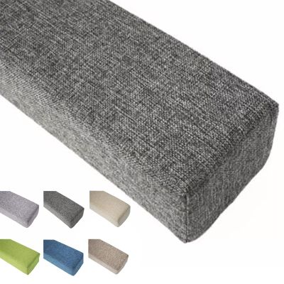 Bed Gap Filler Queen/ King Bed Gap Filler Pad, Bed Wedge Pillow Mattress Gap Filler Double Bed, Washable Removable Extender Bridge for End/ Side of Bed ( Color : Dark Grey , Size : 76x6x4"/193x15x10cm