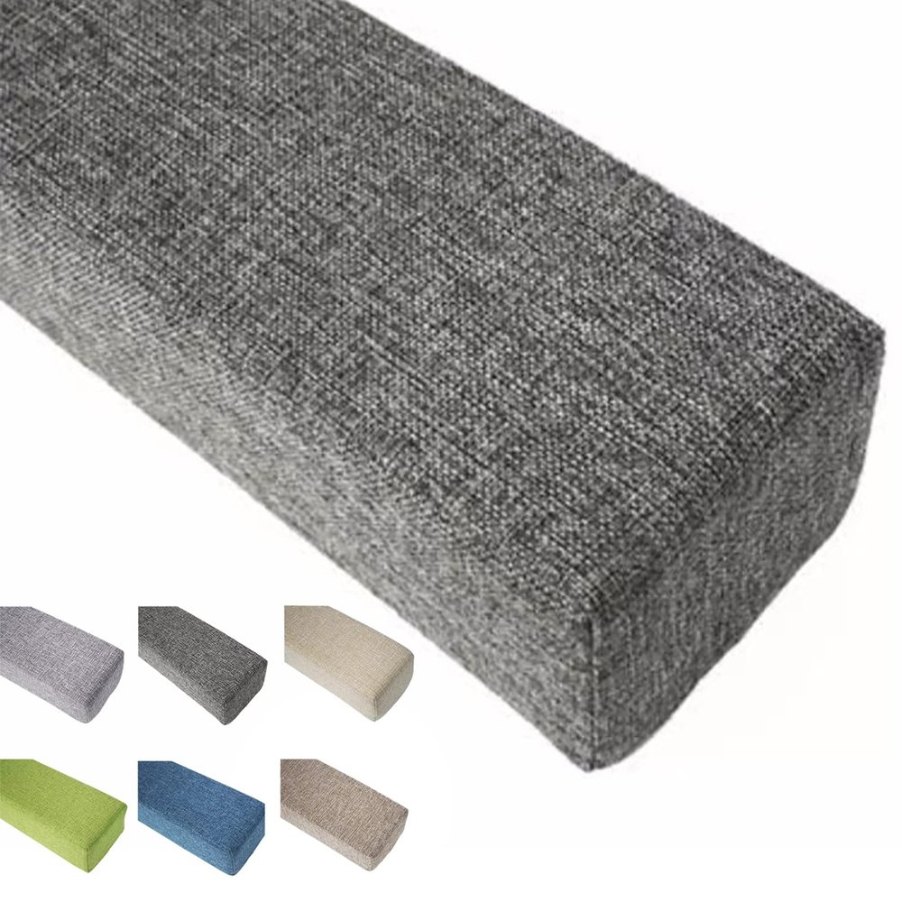 Bed Gap Filler Queen/ King Bed Gap Filler Pad, Bed Wedge Pillow Mattress Gap Filler Double Bed, Washable Removable Extender Bridge for End/ Side of Bed ( Color : Dark Grey , Size : 76x6x4"/193x15x10cm
