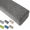 Bed Gap Filler Queen/ King Bed Gap Filler Pad, Bed Wedge Pillow Mattress Gap Filler Double Bed, Washable Removable Extender Bridge for End/ Side of Bed ( Color : Dark Grey , Size : 76x6x4"/193x15x10cm view 1