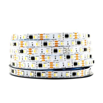 EMFYL 5M WS2814A RGBW 4-in-1 LED Strip DC12V-24V 5050SMD 60leds/m Outdoor Lighting Waterproof LED Full Colour Strip Luopan LED Decorative Strip Lighting (Color : IP20, Size : 12V-Warm White 3000k)