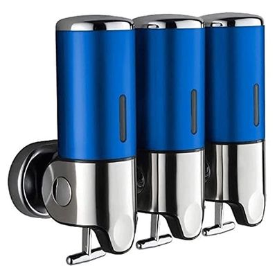 RMENST Soap Dispenser, Hand Liquid Soap Dispenser, Adjustable Soap Dispensing Volume Control, Suitable for Kitchen Bathroom Hotel (Color : Blue)