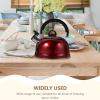 Whistling Tea Kettle for Stove Top Kettle Stovetop Stove Top Whistling Tea Kettle Flintshire Stainless Steel for Restaurant Home(3L) view 4