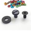 Colorful Chicago Screws Stainless Steel 304 Holster Fastener for Leather/Kydex Holsters/Clips and Knife Sheaths (Spring Green, 12 Pack) view 2