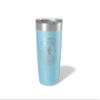 Alterd Industries Bigfoot - Bigfoot Gifts, Tumbler, Sasquatch, Camp Cup, 20oz, He's Out There, Engraved, Coffee Cup, Hide and Seek Champ (Bigfoot Search Team, Sky Blue, 20oz Tumbler) view 1