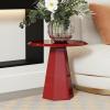 Coffee Table Modern Round Side Table, Solid Wood Nightstand Coffee End Table for Living Room, Bedroom, Small Spaces, Fully Assembled Bedside Table Small Side Table view 2