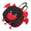 EXCEART Halloween Felt Candy Bag Reusable Halloween Treat Pouch Adorable Cartoon Design for Trick-treating Lightweight and Easy to Carry view 1
