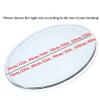 FREAZE 40" Glass Table Top Clear Round Tempered Glass Plate Polished Edge Outdoor Garden Table Top Glass Plate Transparent Toughened Glass for Dining Table (Size : 100cm/40in) view 2