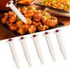 Lwuey Poultry Thermometer, Cooking Roasted Turkey Timer Disposable Plastic Chicken Cook Meat Temperature Meter Accurately Popping Out Kitchen Gadgets for Meat Beef Restaurants Oven 20PCS view 3