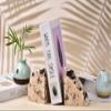 AMOYSTONE Black Tourmaline Stone Bookends for Home Kitchen Shelf Decor view 4