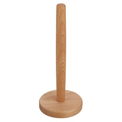 TITA-DONG Wood Paper Towel Holder, Farmhouse Paper Towel Roll Stand, Countertop Vertical Tissue Holder Rack Paper Towel Stand for Kitchen Living Room Bedroom Home Decoration(#1)