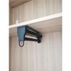 THEGA Pull Out Clothes Hanger Rod - Adjustable Wardrobe Clothing Rail, Clothing Extendable Valet Rod Hanging Bracket Organizer 250mm-400mm Strong Rack, Load-Bearing Up to 35kg (Size : 400mm) view 4