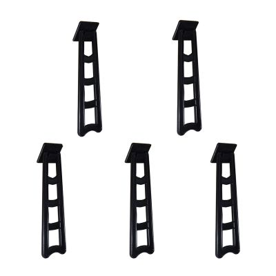 Worparsen Photo Frame Stand Adjustable Angle Rack Detachable Photo Display Stand Bracket Back Leg Foot Home Supply Black S