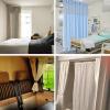 Ceiling Curtain Track Double Curtain Track Ceiling Mount, Sliding Flexible Replace Curtain Rod System, White Curtain Rail for Bay Windows Patio Shower Balcony RV ( Color : Ceiling Mount , Size : 6m/19 view 2