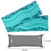 Body Pillow Cover with Zipper Dolphin Turquoise Wave Long Body Pillow Pillowcase Soft Cozy Full Body Pillow Case Cover for Adults 21x54 Inches view 4