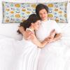 21x54 Body Pillow Case Cover Hippo Rhinoceros Koala Long Body Pillow Pillowcase Soft Breathable Satin Body Pillow Covers for Hair and Skin view 2