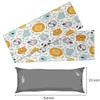21x54 Body Pillow Case Cover Hippo Rhinoceros Koala Long Body Pillow Pillowcase Soft Breathable Satin Body Pillow Covers for Hair and Skin view 4