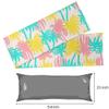 Beach Trees Body Pillow Cover with Zipper Tuoquoise Pink Yellow Long Body Pillow Pillowcase Soft Cozy Full Body Pillow Case Cover for Adults 21x54 view 4