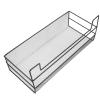 Hemoton Metal Wall Storage Basket Organizer for Dormitory Capacity Easy Install Wire Basket for Kitchen Bathroom and Sundries Storage view 1