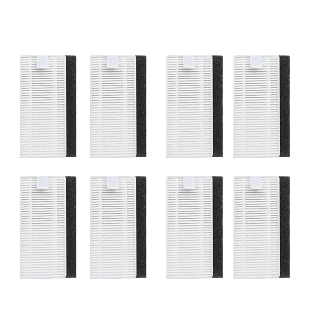 PUPAYA 8 Pack Replacement HEPA Filter Compatible with Cecotec Conga Excellence 1090 Robot Vacuum Cleaner Parts Filter Accessories