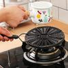 Gas Stove Diffuser, Cast Iron Simmer Plate Thermal Storage Avoid Burning and Boiling Caused by Concentrated Overheating Diffuser for Gas view 2