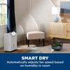 GE Energy Star Portable Dehumidifier for Basement, Bedroom, Bathroom, Closet or Small Rooms up to 1500 Sq Ft, 22 Pint with Removable Bucket and Continuous Drain Connect for Auto or Manual Drainage view 3