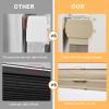 Persilux Blackout Blinds for Windows Cellular Cordless Shades, Accordion Honeycomb Window Blinds, Window Shades for Home, Top Down Bottom Up Thermal Insulated Cellular Blinds (66" W x 54" H, Beige) view 3