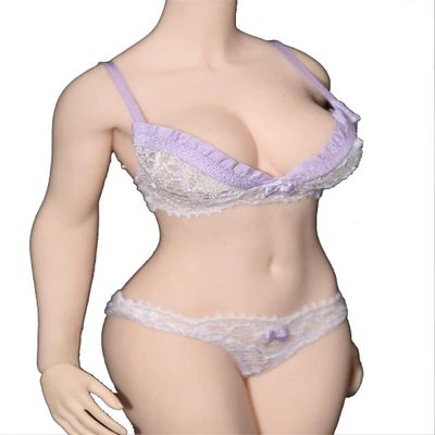 1/6 Scale Female Figure Clothes,Female Lace Bras Briefs Underwear Costume Outfit Clothing for 12inch PH TBL JO Action Figure Body (Light Purple)