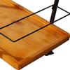 Storage Rack Storage Rack Bar Cart Kitchen Entertainment Solid Wood Car Dining Wrought Iron Storage Shelf Pot Shop Movable Side Table Home Service Trolley Natural,Gold (Natural) view 4