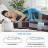L'AGRATY Weighted Blanket - 60"x80" 15lbs Cooling Breathable Heavy Blanket Microfiber Material with Glass Beads for Adult All-Season Summer Fall Winter Soft Thick Comfort view 3