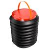 INOOMP Multifunctional Folding Bucket, Trash Can Camping,Portable High Capacity of 4L Item Collection Container Garbage Bin for Outdoor Travelling Fishing Picnic view 1