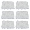 Weglae 6Pcs Artificial Roses Flower Wall Panels,3D Flower Wall Panel,23.6" X 15.7" Flower Piece,Flower Wall Panels for Backdrop view 1