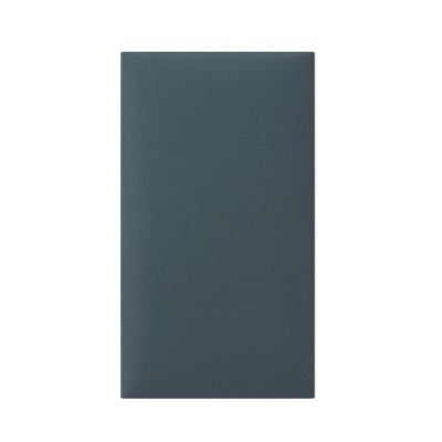 XLIHAWY 3D Anti- Collision Wall Padding, Shockproof Peel and Stick Wall Mat, 3.7cm Thick Decor Wall Sticker for Bed Headboards TV Wals(Blue,30x30cm/1pcs)