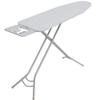 STO STO Ironing Board Full Size 48" x 15" with Iron Holder, 7 Height Options 26" to 36", Space Saving Foldable Iron Board with Removable Covers and Reinforced Steel Legs, Gray Checkered view 1