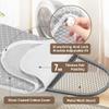 STO STO Ironing Board Full Size 48" x 15" with Iron Holder, 7 Height Options 26" to 36", Space Saving Foldable Iron Board with Removable Covers and Reinforced Steel Legs, Gray Checkered view 4